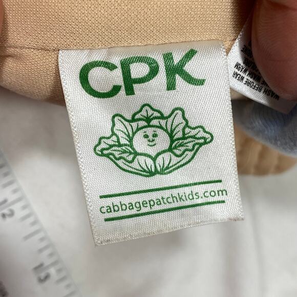 Vintage Cabbage Patch Doll Xavier Roberts Blonde Baby Pajamas 1982–1988 - Picture 7 of 10